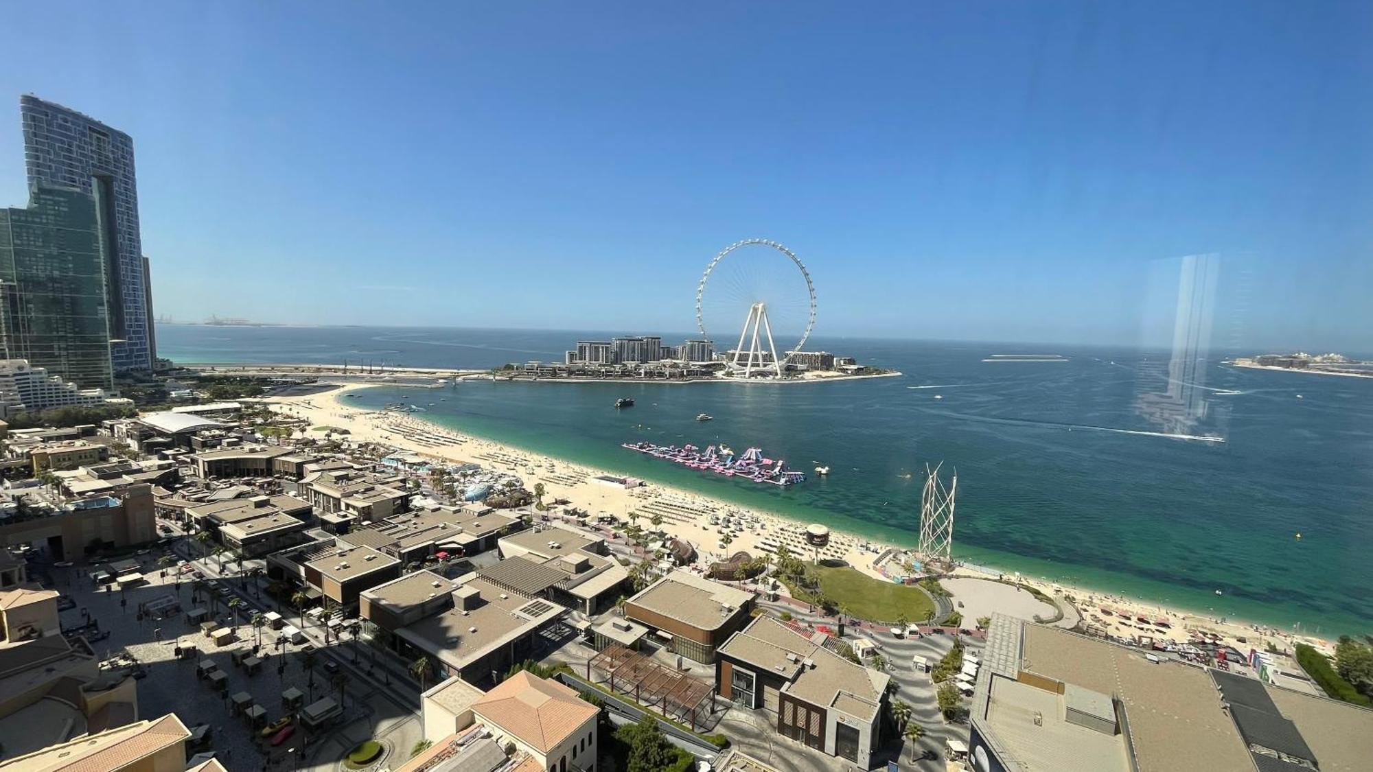 דובאי Jbr Beachfront Luxe Apartment All Rooms Sea Facing מראה חיצוני תמונה