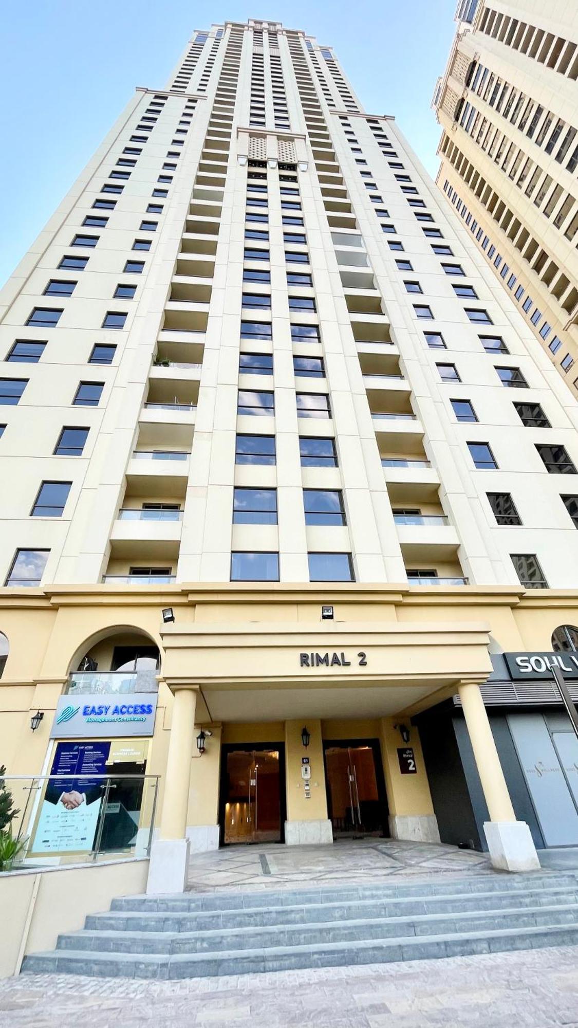 דובאי Jbr Beachfront Luxe Apartment All Rooms Sea Facing מראה חיצוני תמונה