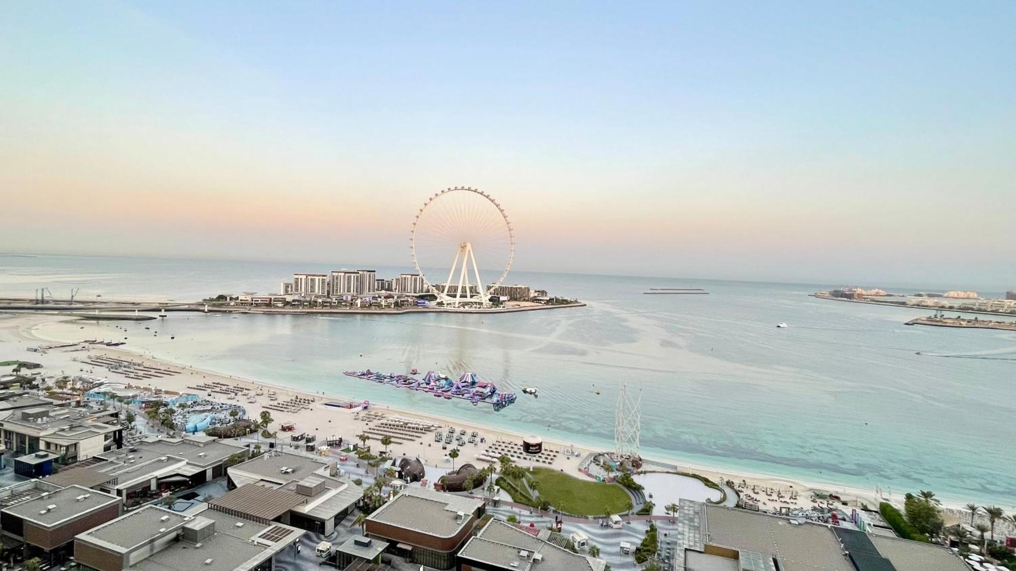 דובאי Jbr Beachfront Luxe Apartment All Rooms Sea Facing מראה חיצוני תמונה