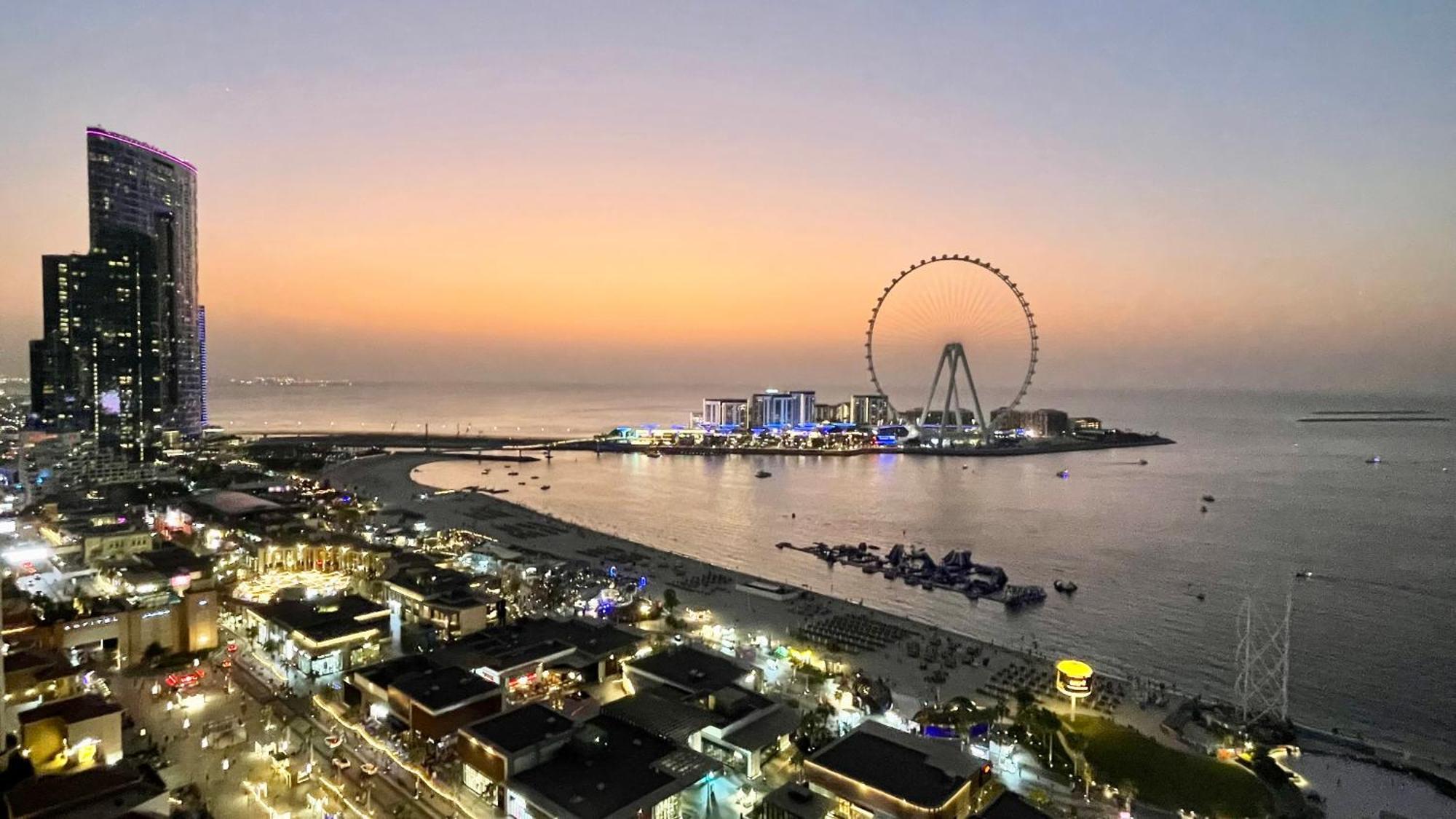 דובאי Jbr Beachfront Luxe Apartment All Rooms Sea Facing מראה חיצוני תמונה