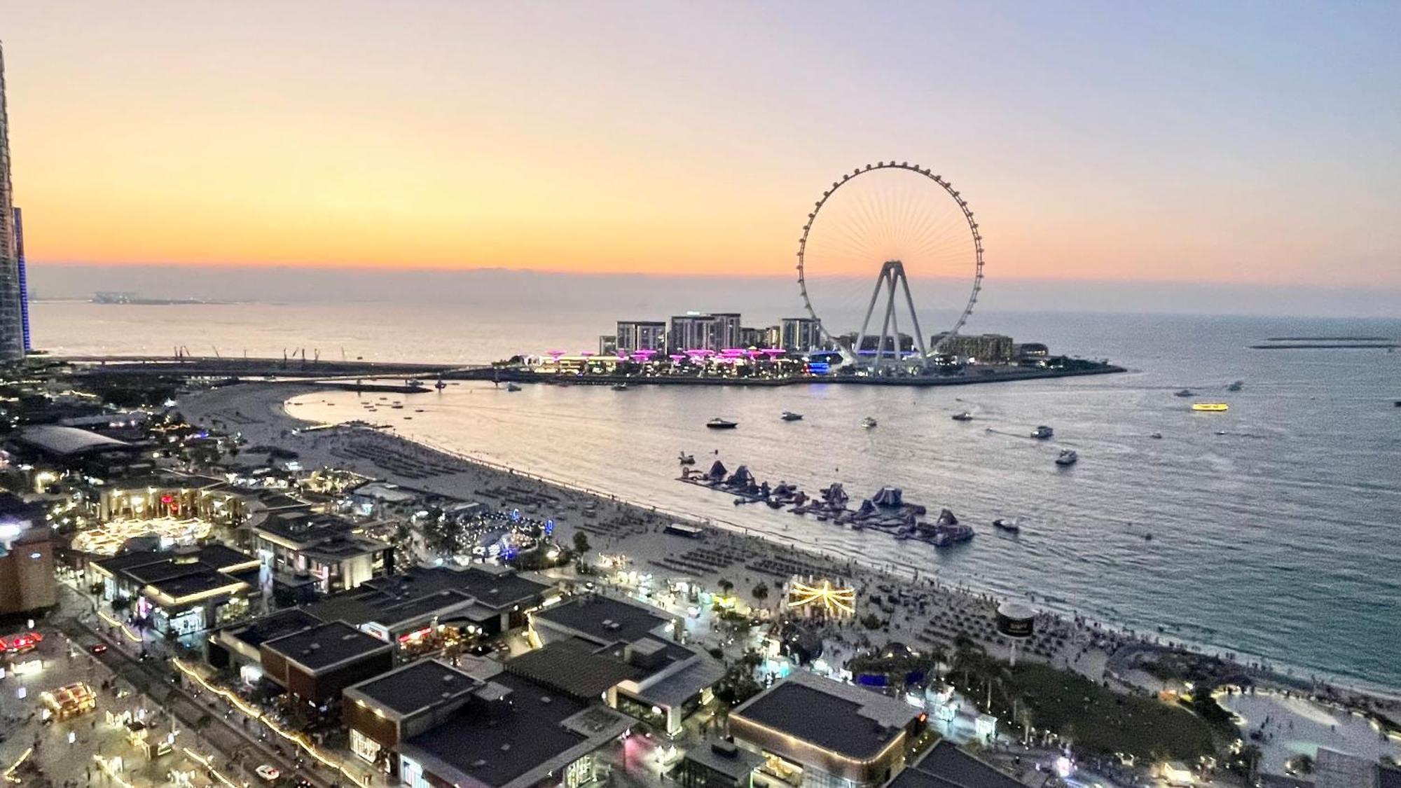דובאי Jbr Beachfront Luxe Apartment All Rooms Sea Facing מראה חיצוני תמונה