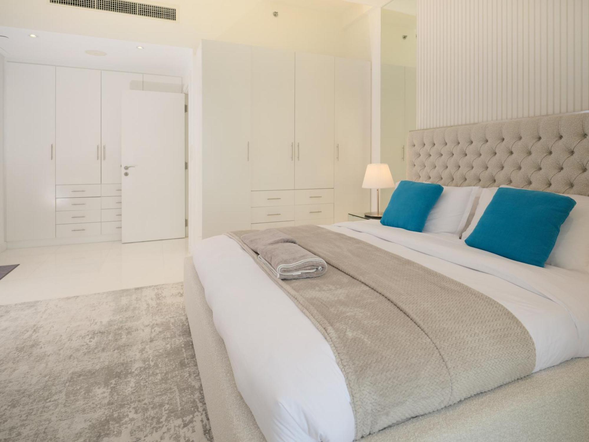 דובאי Jbr Beachfront Luxe Apartment All Rooms Sea Facing מראה חיצוני תמונה
