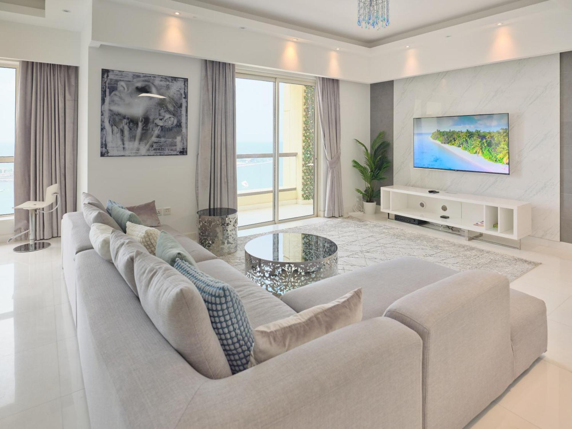 דובאי Jbr Beachfront Luxe Apartment All Rooms Sea Facing מראה חיצוני תמונה