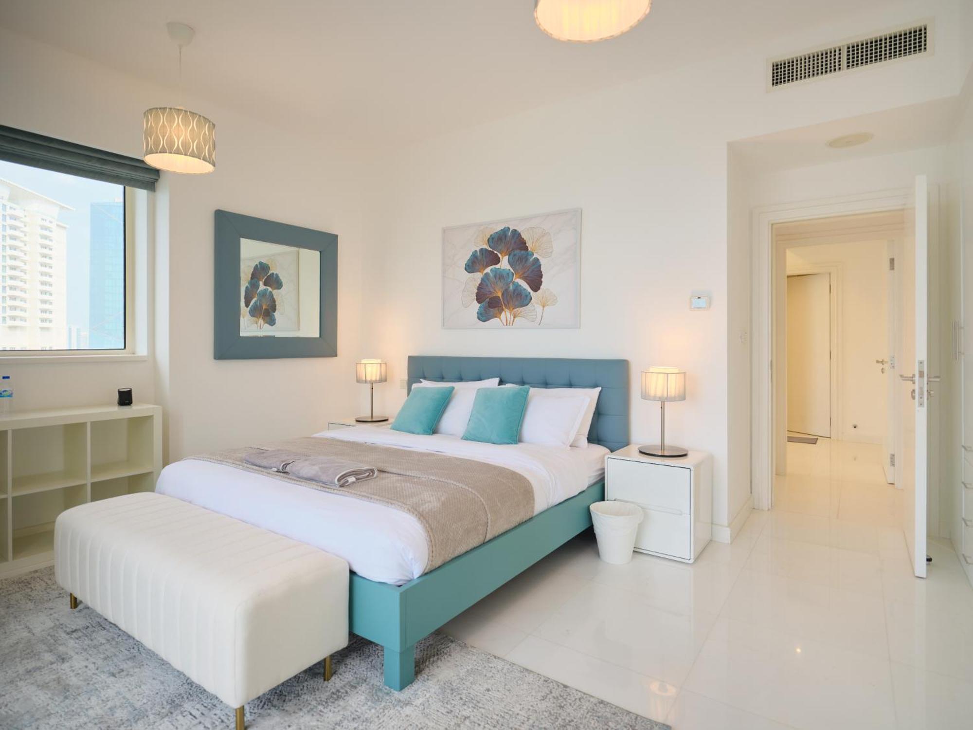 דובאי Jbr Beachfront Luxe Apartment All Rooms Sea Facing מראה חיצוני תמונה
