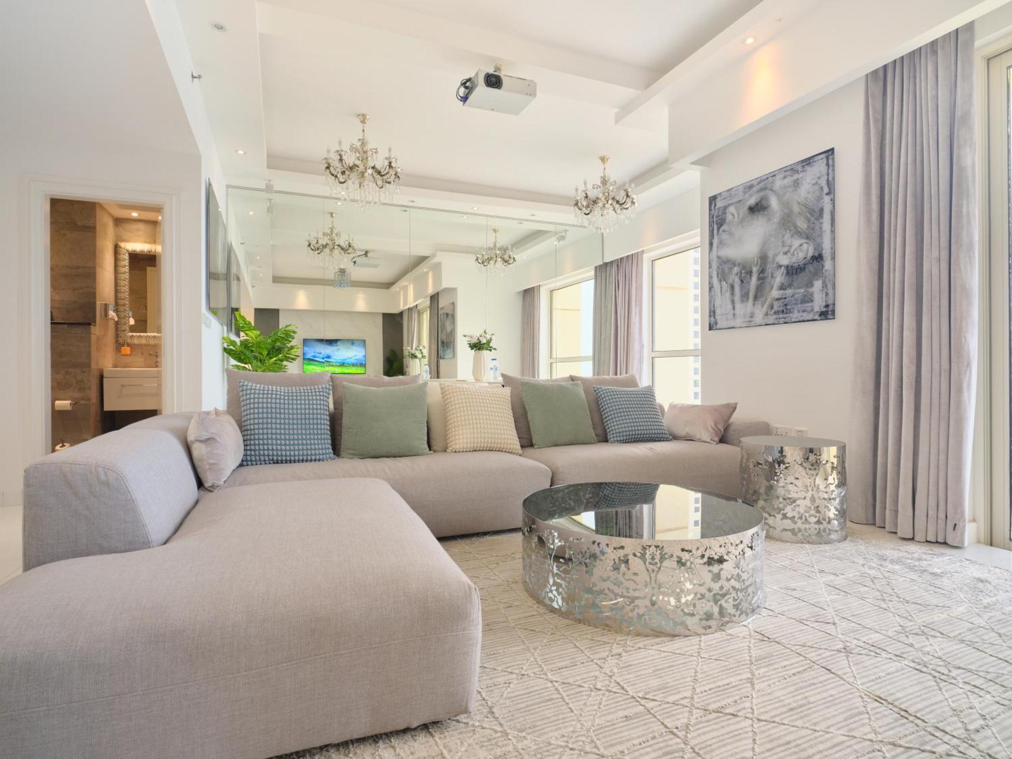 דובאי Jbr Beachfront Luxe Apartment All Rooms Sea Facing מראה חיצוני תמונה