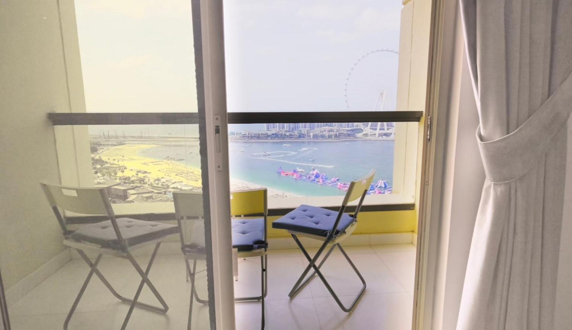 דובאי Jbr Beachfront Luxe Apartment All Rooms Sea Facing מראה חיצוני תמונה